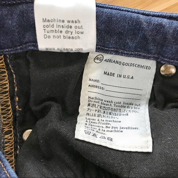 AG Adriano Goldschmied Womens 28 The Legging Super Skinny Delight Dark Wash - Picture 8 of 8